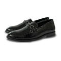 Luxury in Every Step – Italian Croc-Textured Loafers