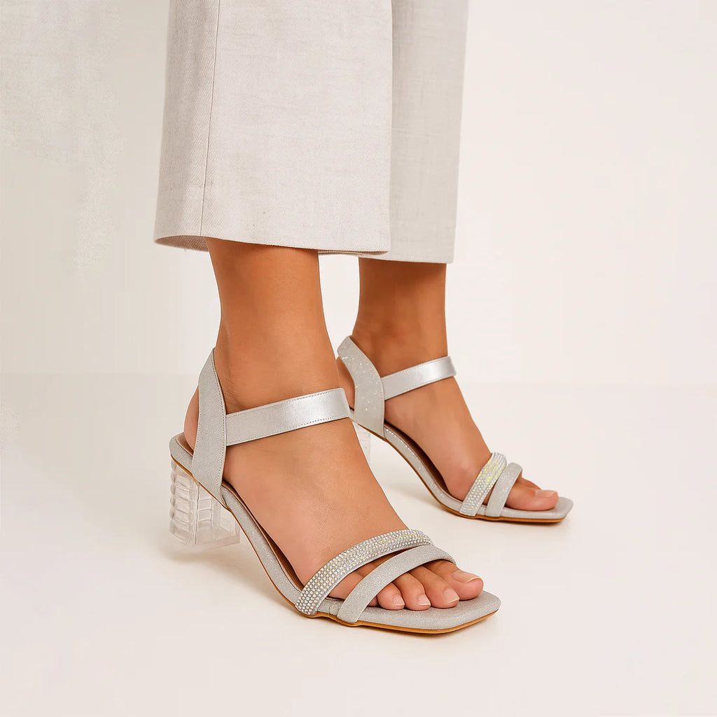 Crystal Luxe Sparkle Heels – Party-Perfect Glam for Every Step