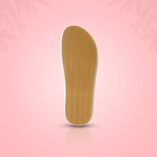 White Bow Slide Sandals – Rhinestone Glam with Everyday Comfort