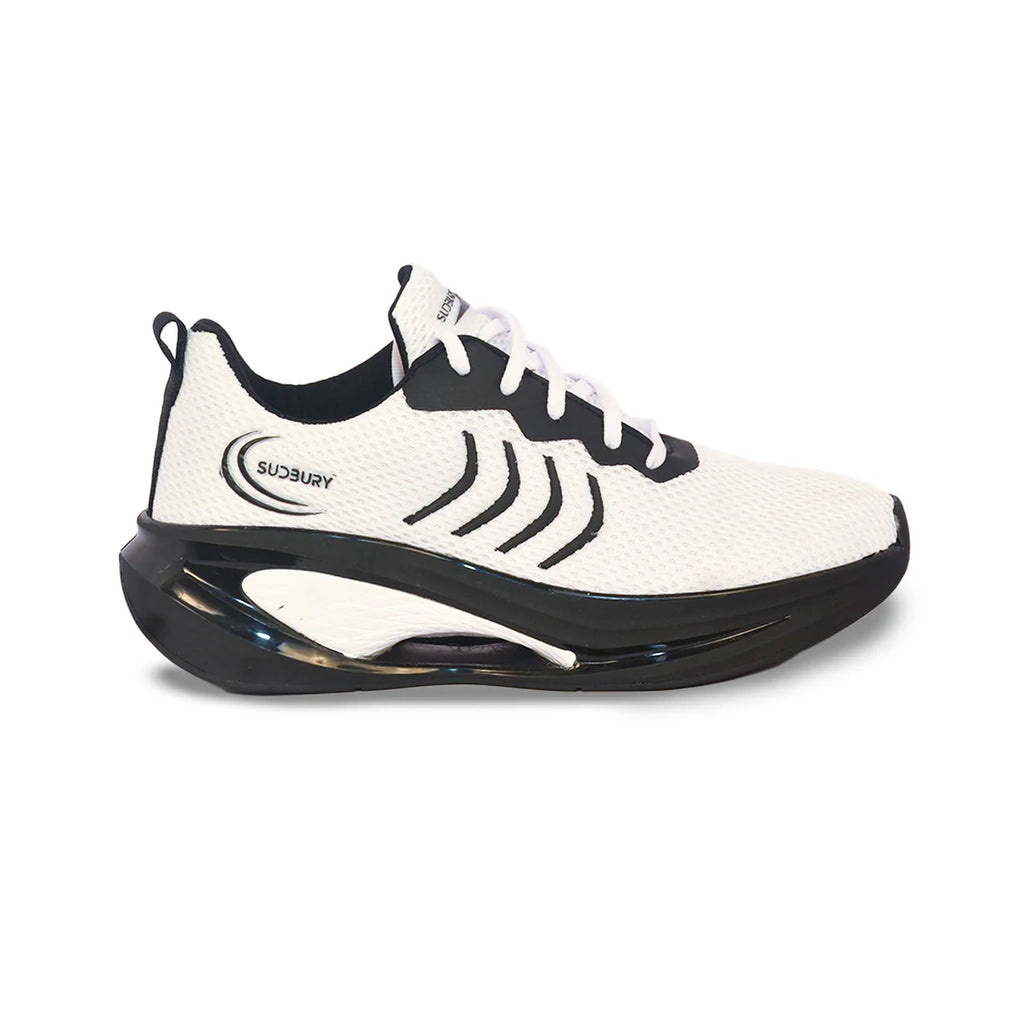 AeroFlex WhiteCore | Lightweight White Mesh Sneakers for Men – Comfort Meets Cool