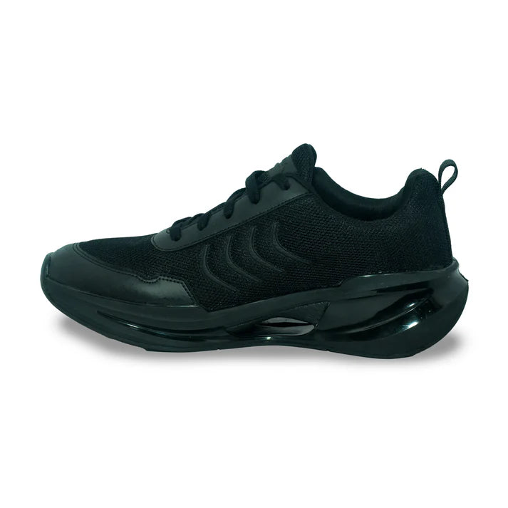 Men’s Black Go‑Walk Sudbury – Sky Vault Cushioned Walking Shoes