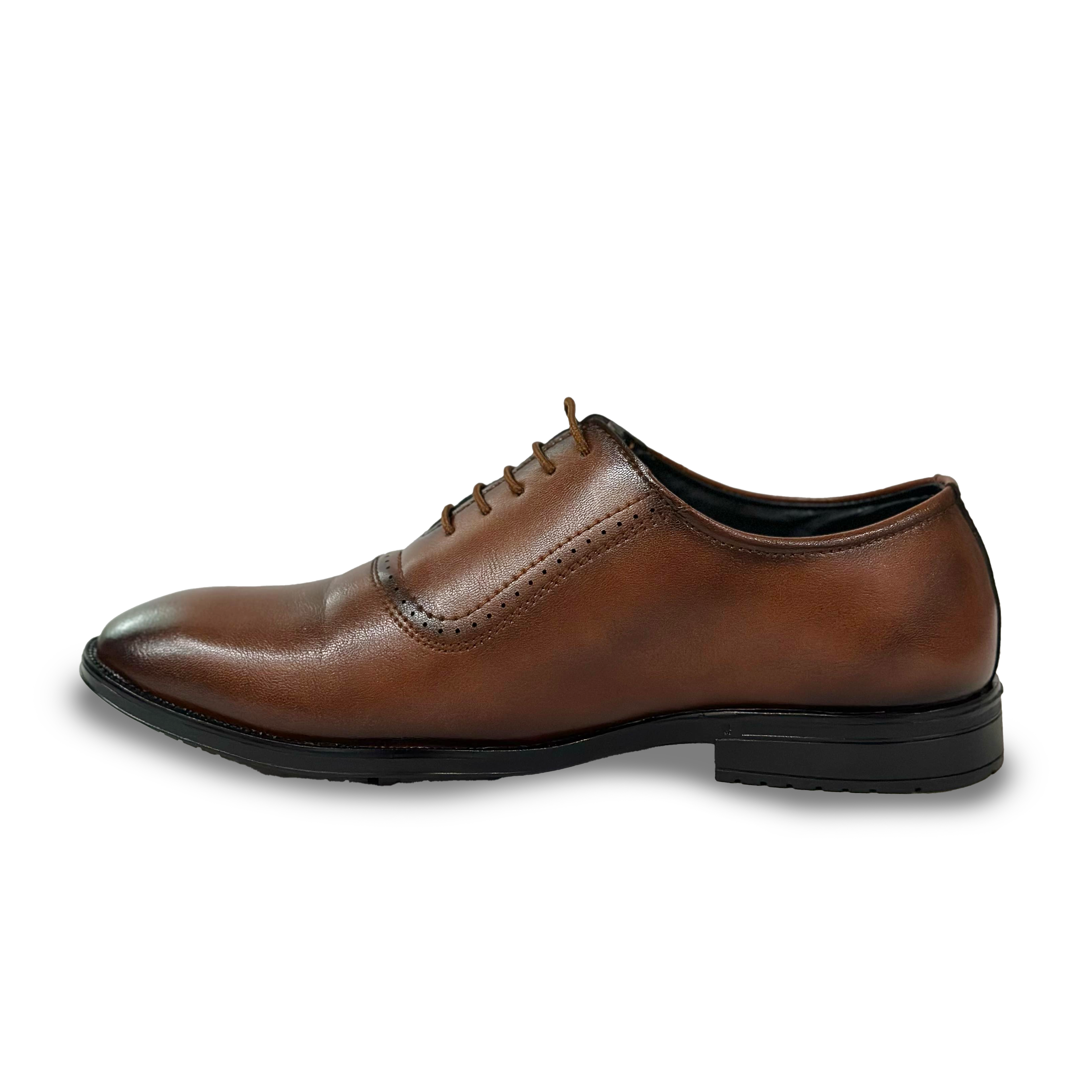 Oxford Prestige – Men’s Brown Lace-Up Dress Shoes