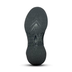 Sudbury AeroStep – White & Black Running Sneakers