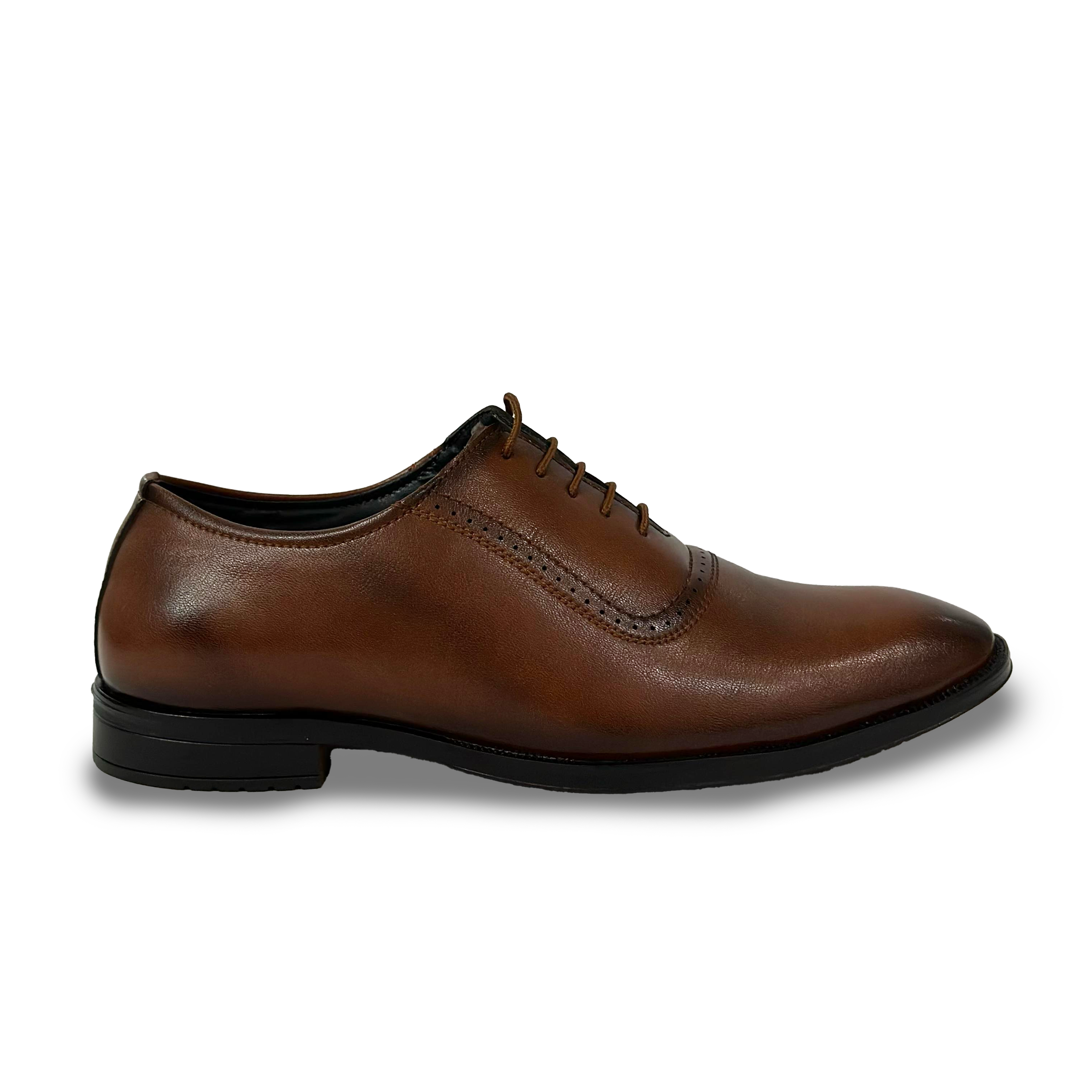 Oxford Prestige – Men’s Brown Lace-Up Dress Shoes