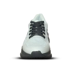 Sudbury AeroStep – White & Black Running Sneakers