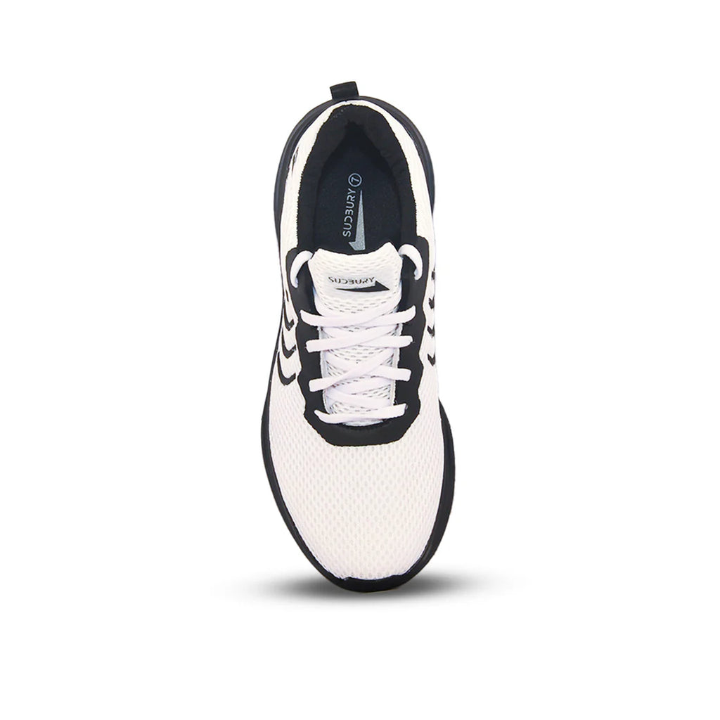 AeroFlex WhiteCore | Lightweight White Mesh Sneakers for Men – Comfort Meets Cool