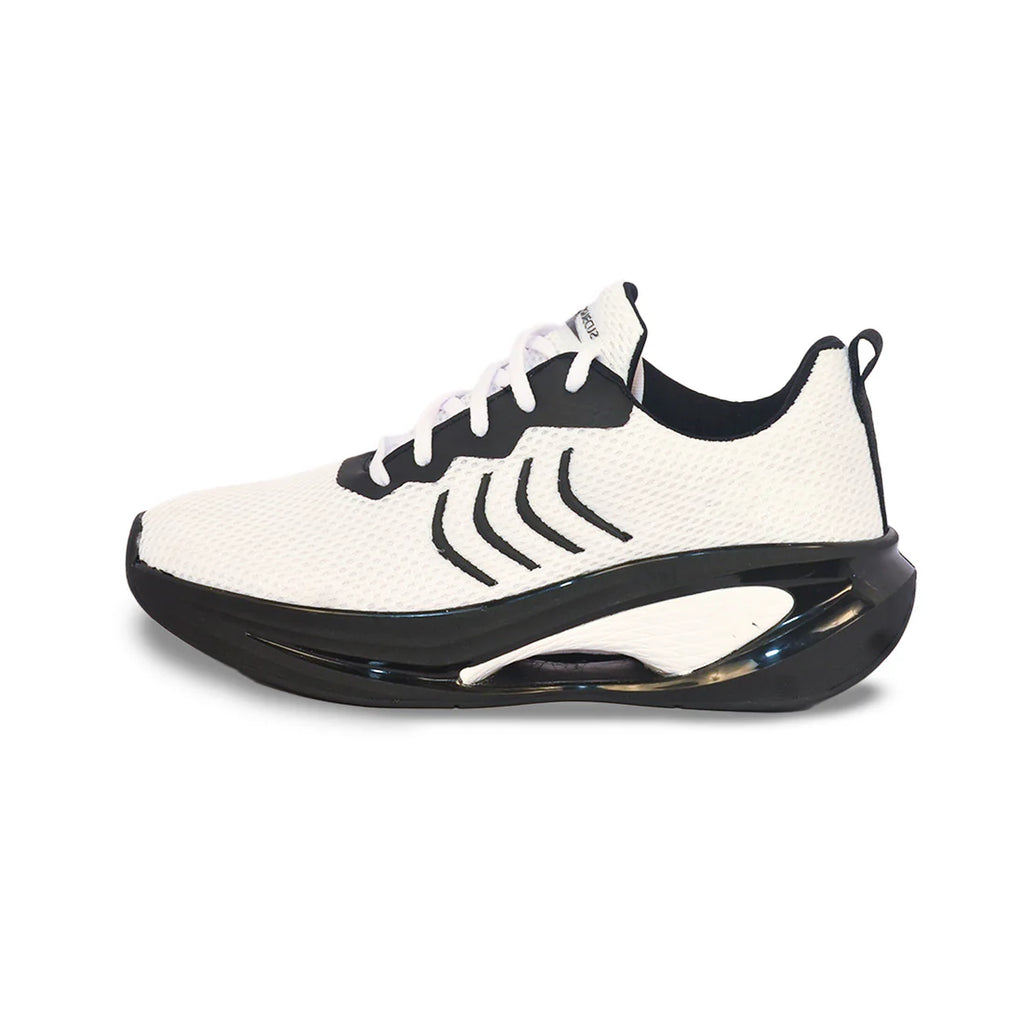 AeroFlex WhiteCore | Lightweight White Mesh Sneakers for Men – Comfort Meets Cool