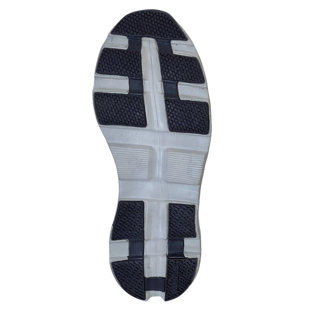 Sudbury Fusion Rider — Men's Black Slip-On Sneakers