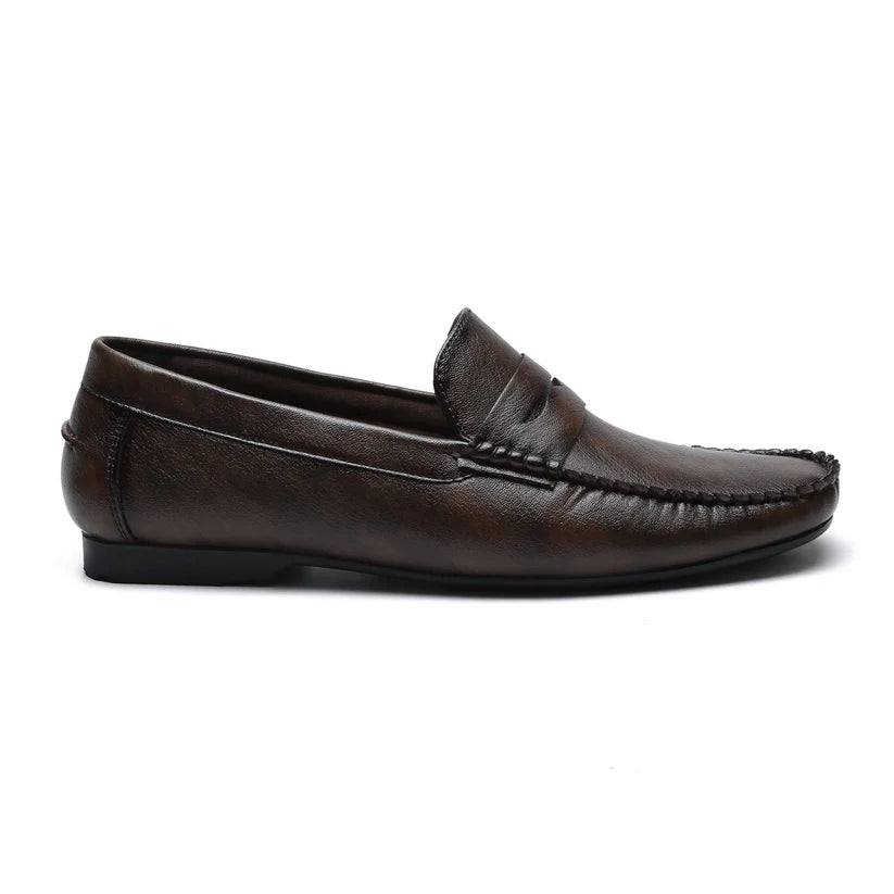 Sudbury ComfortLoaf – Men’s Brown Slip-On Loafers | Premium Comfort