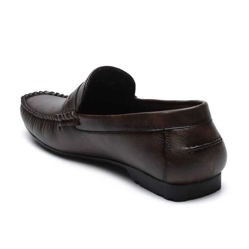 Sudbury ComfortLoaf – Men’s Brown Slip-On Loafers | Premium Comfort