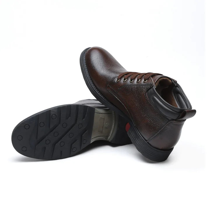 Sudbury UrbanRidge – Men’s Brown Leather Ankle Boots | Premium Office & Casual Wear