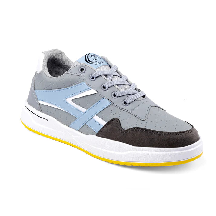 Sudbury StreetPulse – White & Navy Stylish Sneakers for Men | Lightweight & Trendy
