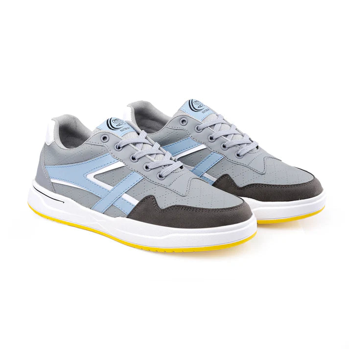 Sudbury StreetPulse – White & Navy Stylish Sneakers for Men | Lightweight & Trendy