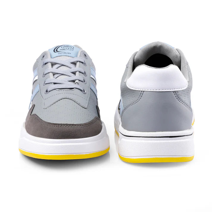 Sudbury StreetPulse – White & Navy Stylish Sneakers for Men | Lightweight & Trendy