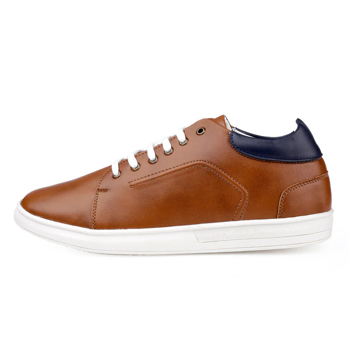 Sudbury LuxeStride – Premium Lace-Up Sneakers for Men | Stylish & Cushioned