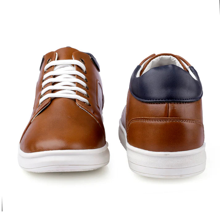Sudbury LuxeStride – Premium Lace-Up Sneakers for Men | Stylish & Cushioned