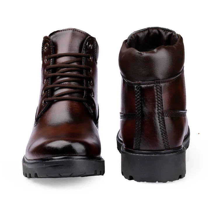 Sudbury RuggedStep – Men’s Ankle Lace-Up Boots | Durable All-Season Footwear