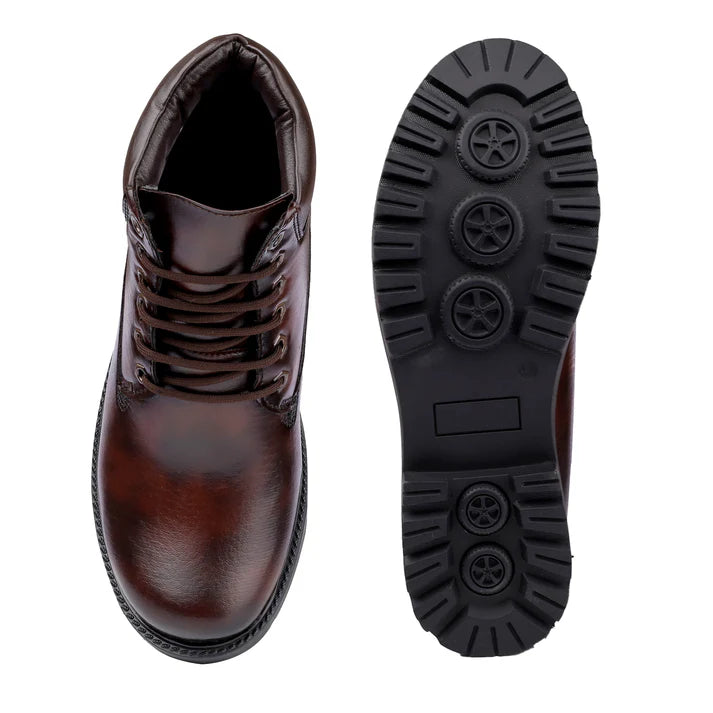 Sudbury RuggedStep – Men’s Ankle Lace-Up Boots | Durable All-Season Footwear