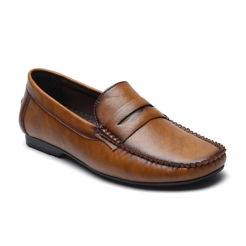 Sudbury ComfortLoaf – Men’s Brown Slip-On Loafers | Premium Comfort