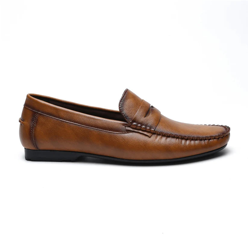 Sudbury ComfortLoaf – Men’s Brown Slip-On Loafers | Premium Comfort