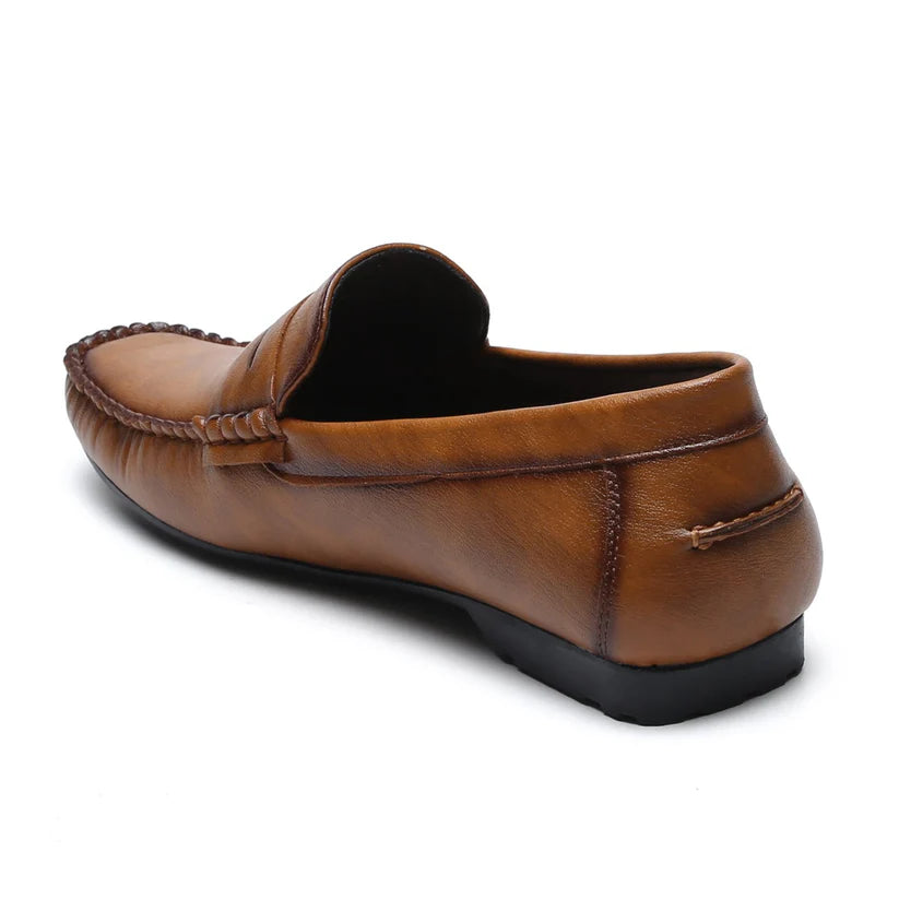 Sudbury ComfortLoaf – Men’s Brown Slip-On Loafers | Premium Comfort